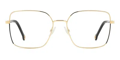 Carolina Herrera Her 0248 Rhl Women's Glasses Gold Size 53 - Free Lenses - Blue Light Block Available In Multi