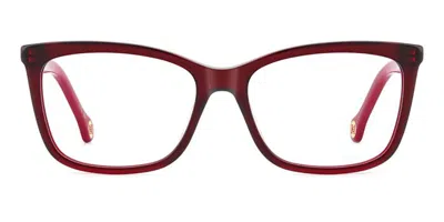 Carolina Herrera Her 0260/g Asian Fit Women's Glasses, Burgundy, Size 55
