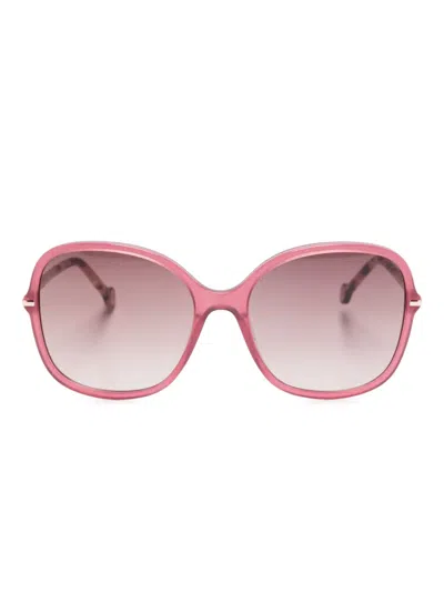 Carolina Herrera Her 0269s Sunglasses In Rosa