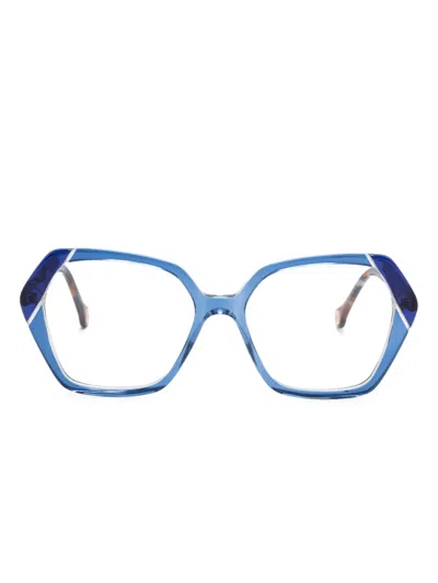 Carolina Herrera Her 0291 Glasses In 蓝色