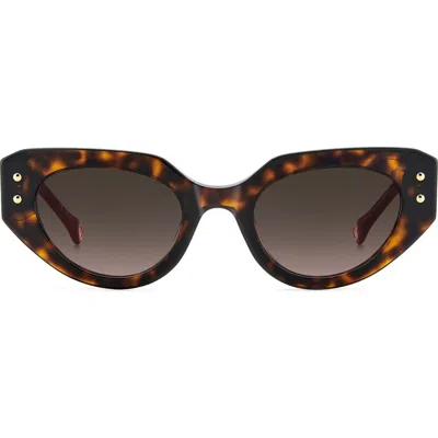 Carolina Herrera Her 50mm Gradient Cat Eye Sunglasses