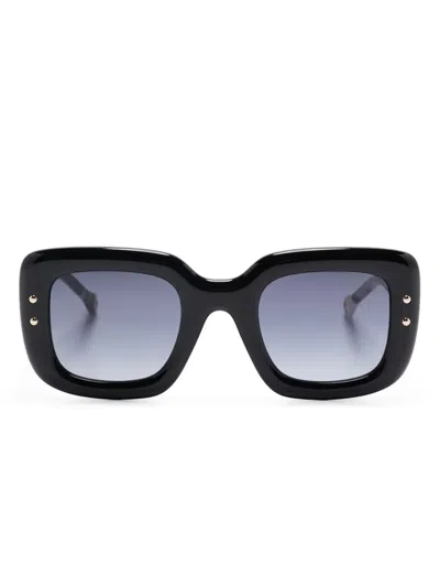 Carolina Herrera Her Sunglasses In 黑色