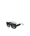 Carolina Herrera 49mm Small Gradient Rectangular Sunglasses