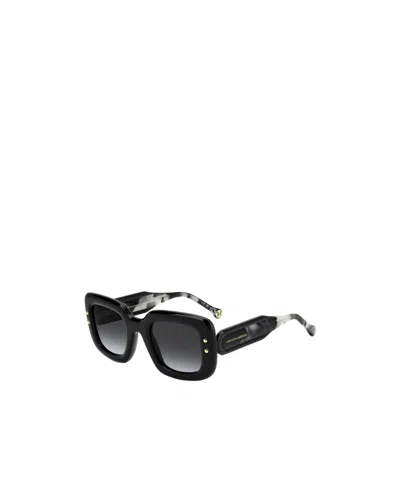 CAROLINA HERRERA CAROLINA HERRERA RECTANGULAR FRAME FULL RIM SUNGLASSES