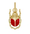 Carolina Herrera Herrera Beetle Charm In Red