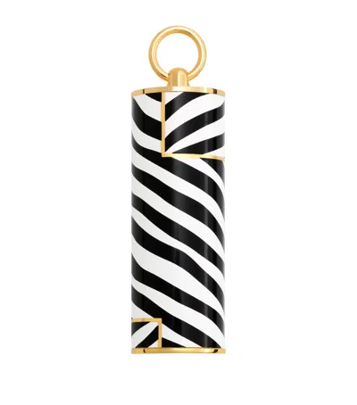 CAROLINA HERRERA HERRERA ZEBRA PRINT LIPSTICK CAP