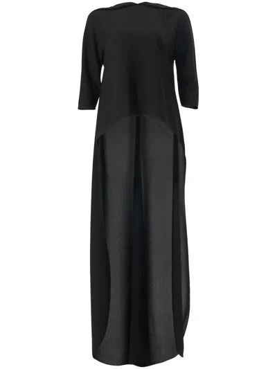 CAROLINA HERRERA HIGH-LOW CAPE TOP