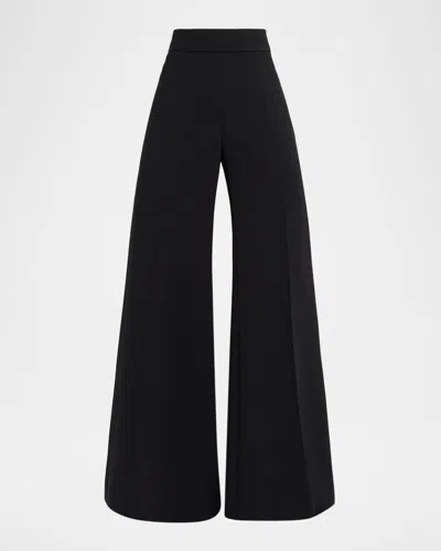 Carolina Herrera High-rise Wide Leg Wool Pants