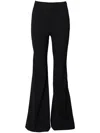 Carolina Herrera High-waist Flared Trousers In 黑色