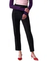 Carolina Herrera High-waist Wool-blend Skinny Pant In Black