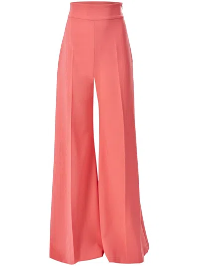 CAROLINA HERRERA HIGH-WAISTED WIDE-LEG TROUSERS
