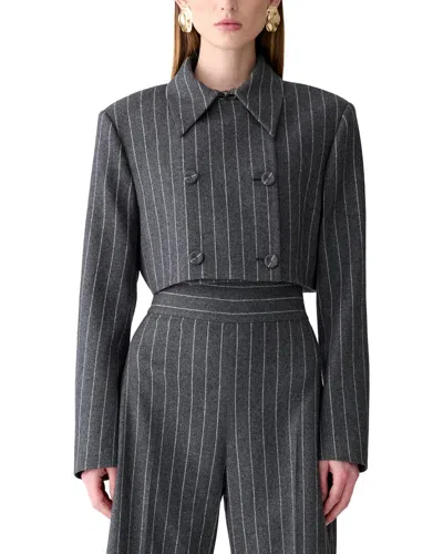 Carolina Herrera Jacket In 69-cgrmu_charcoal Grey M