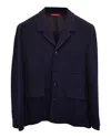 Carolina Herrera Jacket In Navy Blue Cotton In Blue