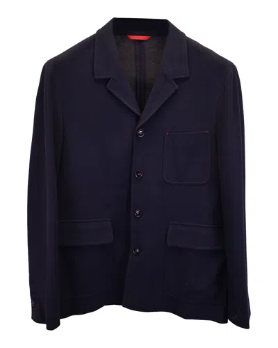 Carolina Herrera Jacket In Navy Blue Cotton