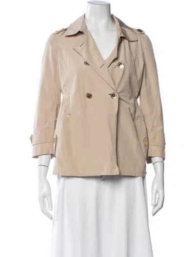Pre-owned Carolina Herrera Jacket In Neutral