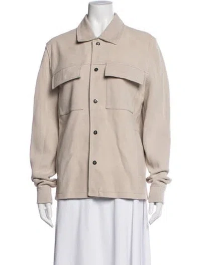 Pre-owned Carolina Herrera Jacket In Neutrals