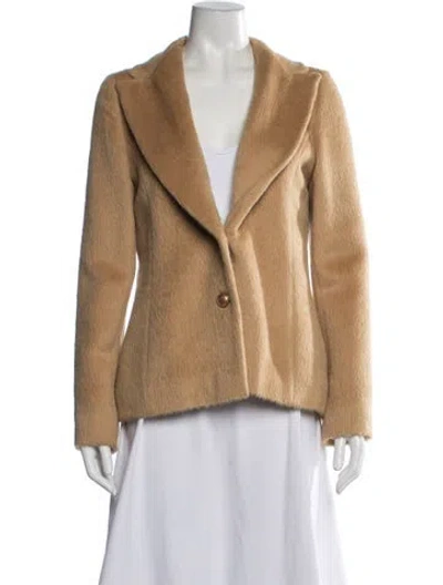 Pre-owned Carolina Herrera Jacket In Neutrals