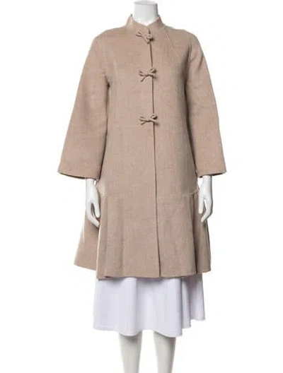 Pre-owned Carolina Herrera Jacket In Neutrals