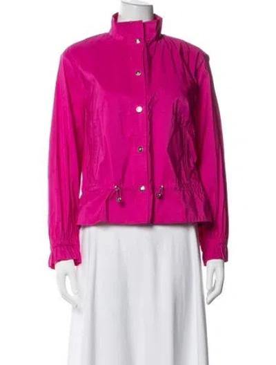Pre-owned Carolina Herrera Jacket In Pink