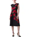 Carolina Herrera Jacquard Sweater In Black