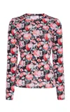 Carolina Herrera Jersey Top In Multi