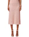 Carolina Herrera Tweed Midi Pencil Skirt
