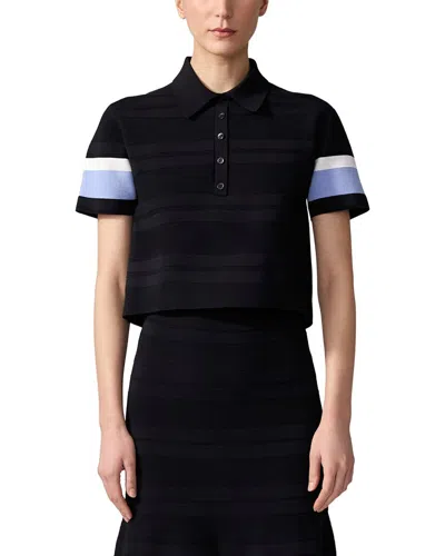 Carolina Herrera Knit Top In 2-blkmu_black Multi