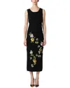 Carolina Herrera Knit Wool & Cashmere-blend Tank In Black