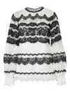 Carolina Herrera Lace-embellished Top In White