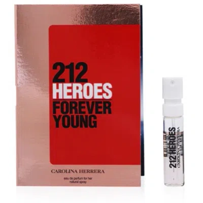 Carolina Herrera Ladies 212 Heroes Forever Young Edp Spray 0.05 oz Fragrances 8411061035337 In Transparent