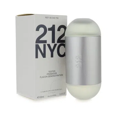 Carolina Herrera Ladies 212 Nyc Edt  3.4 oz Spray (tester) Fragrances 8411061707005 In Yellow/pink/white/black