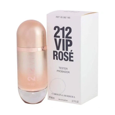 Carolina Herrera Ladies 212 Vip Rose Edp Spray 2.71 oz (tester) Fragrances 8411061778296 In Peach / Pink / Rose