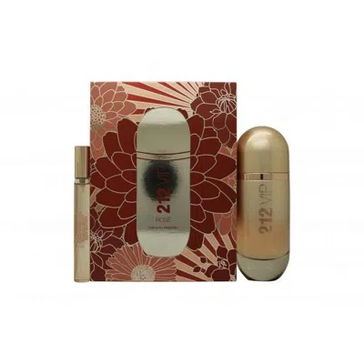 Carolina Herrera Ladies 212 Vip Rose Gift Set Fragrances 8411061065273