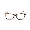 Carolina Herrera Ladies Brown Rectangular Eyeglass Frames Her 0118/g-2 In ["white"]