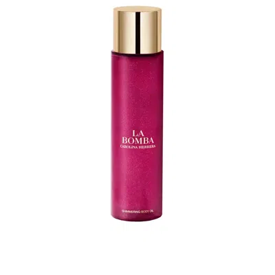 Carolina Herrera Ladies La Bomba Shimmering Body Oil 5 oz Fragrances 8411061111369 In Red