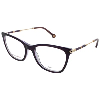 Carolina Herrera Ladies Purple Cat Eye Eyeglass Frames Her 0151
