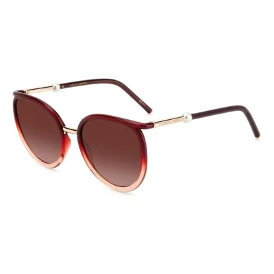 Carolina Herrera Ladies' Sunglasses  Her-0077-s-c19  59 Mm Gbby2 In Brown