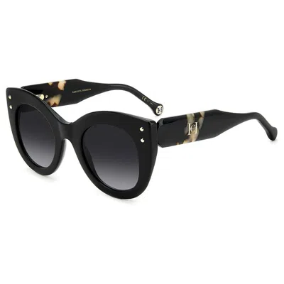 Carolina Herrera Ladies' Sunglasses  Her 0127_s Gbby2 In Black