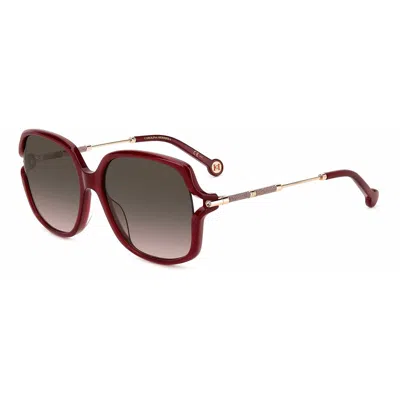Carolina Herrera Ladies' Sunglasses  Her 0132_g_s Gbby2 In Brown