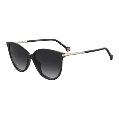 Carolina Herrera Ladies' Sunglasses  Her 0189_g_s Gbby2 In Black