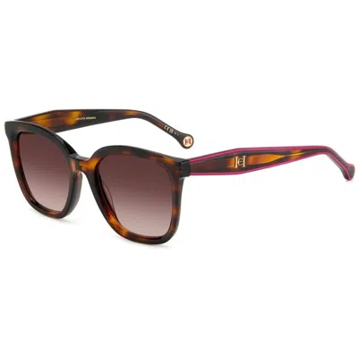 Carolina Herrera Ladies' Sunglasses  Her 0225_g_s Gbby2 In Brown