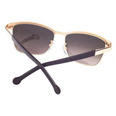 Carolina Herrera Ladies' Sunglasses  She069560sl3 Gbby2 In Gold