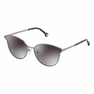 Carolina Herrera Ladies' Sunglasses  She104590a39  59 Mm Gbby2 In Gray