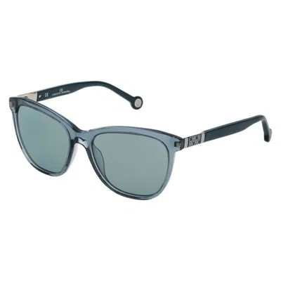 Carolina Herrera Ladies' Sunglasses  She691549abg Gbby2 In Blue