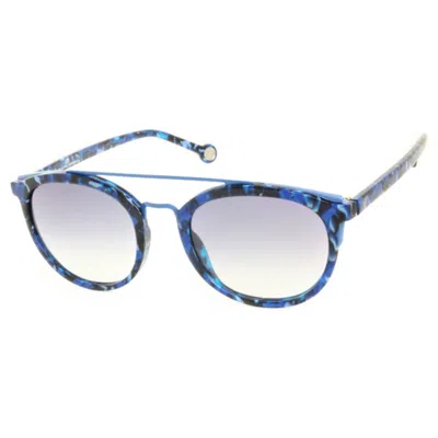 Carolina Herrera Ladies' Sunglasses  She74106dq Gbby2 In Blue
