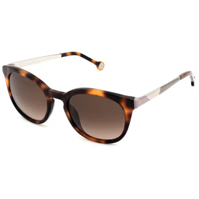 Carolina Herrera Ladies' Sunglasses  She74709aj  50 Mm Gbby2 In Brown