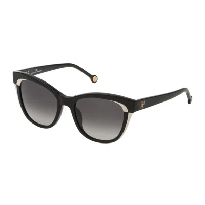 Carolina Herrera Ladies' Sunglasses  She787-520700  52 Mm Gbby2 In Black