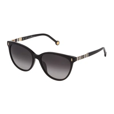 Carolina Herrera Ladies' Sunglasses  She829-560700  56 Mm Gbby2 In Black