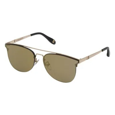 Carolina Herrera Ladies' Sunglasses  Shn044m60300g  60 Mm Gbby2 In Metallic