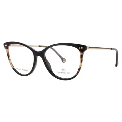 Carolina Herrera Ladies Tortoise Rectangular Eyeglass Frames Her 0210